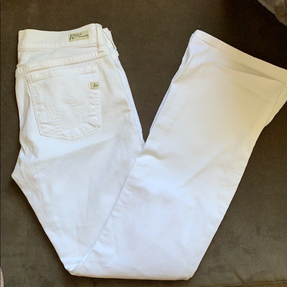 White Citizens of humanity jeans